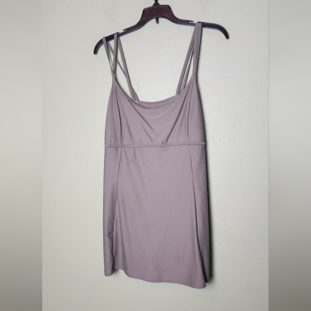Aliana Beige Swim Suit Dress Size 22W